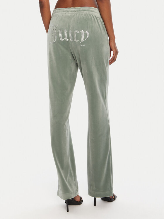 Juicy Couture Juicy Couture Pantaloni da tuta Tina JCAPW045 Verde Regular Fit