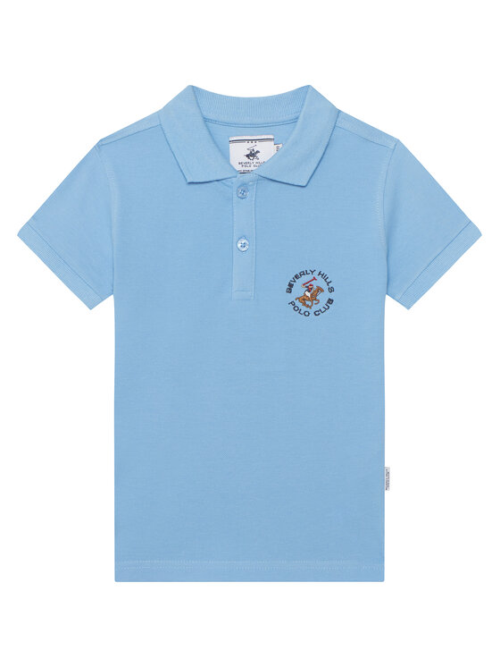 Beverly Hills Polo Club Beverly Hills Polo Club Поло P-SS26B-P42560 Голубий Regular Fit