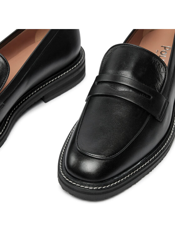 Pollini Мокасини Pollini SA10093G1LTDG000 Чорний