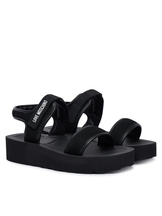 LOVE MOSCHINO Босоніжки LOVE MOSCHINO JA16144I0OIQI00A Чорний