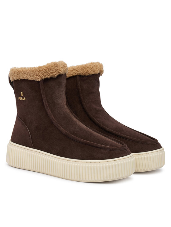 Furla Μποτάκια Furla Wallabee YM95FKY-BX3490-5443S-1-007-20-BD Καφέ