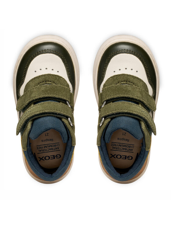 Geox Sneakersy Geox B Nashik B465NA 08522 C1M3X S Kaki