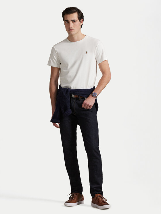 Polo Ralph Lauren Polo Ralph Lauren T-shirt 710740727 Bianco Slim Fit