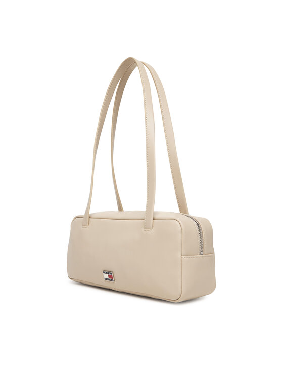 Tommy Jeans Geantă Tommy Jeans Tjw City Shoulder Bag AW0AW18075 Bej