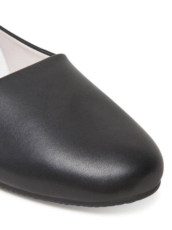 Calvin Klein Balerini Calvin Klein Ballerina Sling Back Lth HW0HW02655 Negru