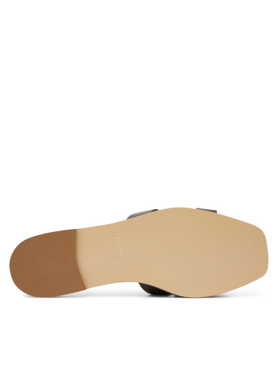 TWINSET Natikače TWINSET 251TGT090 Smeđa