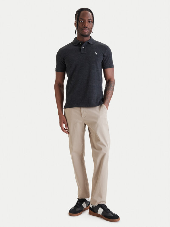 Polo Ralph Lauren Polo Ralph Lauren Поло Classics 710536856031 Сірий Slim Fit