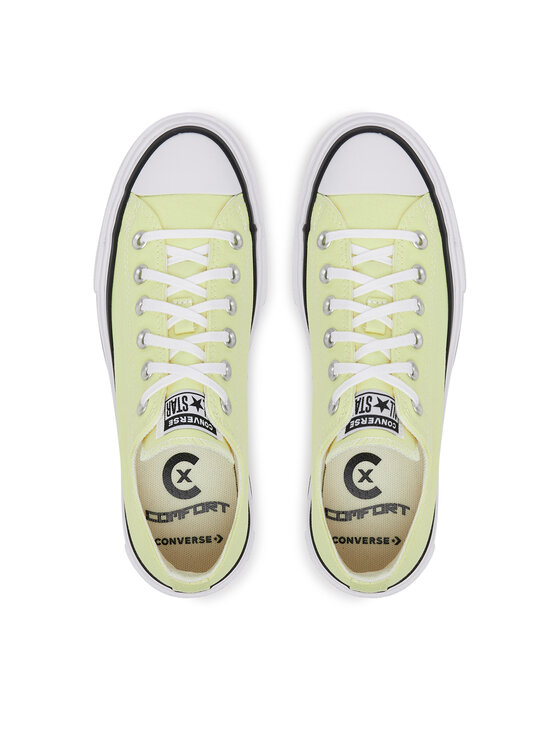 Converse Кеди Converse Chuck Taylor All Star Lift Double Stack Platform A16283C Жовтий