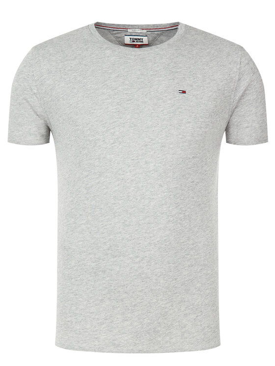 Tommy Jeans Tommy Jeans T-shirt DM0DM04411 Siva Slim Fit