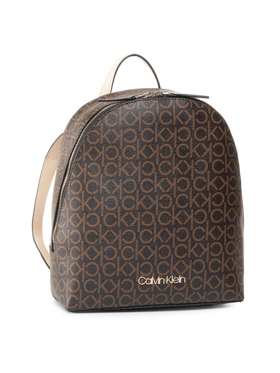 Calvin Klein Zaino Calvin Klein Ck Mono Backpack Sm K60K6064760 Marrone