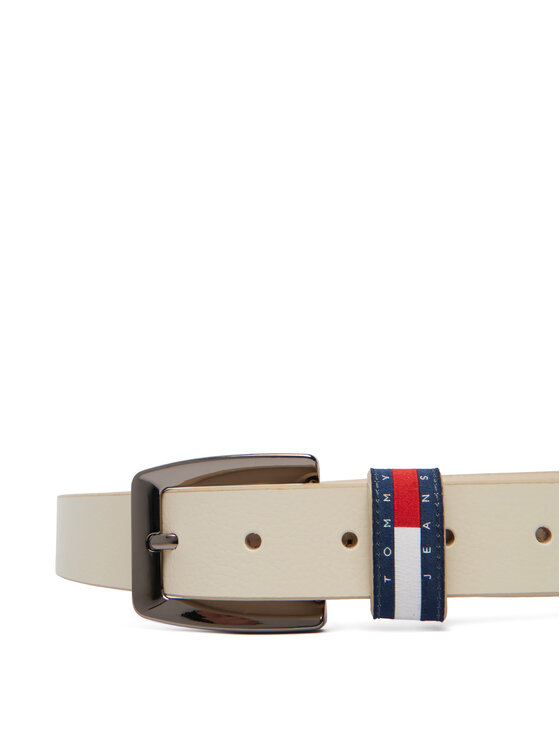 Tommy Jeans Cinturón Tommy Jeans Tjw Bold Flag 3.0 AW0AW18099 Blanco