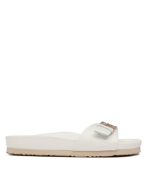Tommy Hilfiger Iešļūcenes Tommy Hilfiger Th Mule Sandal FW0FW07134 Balts