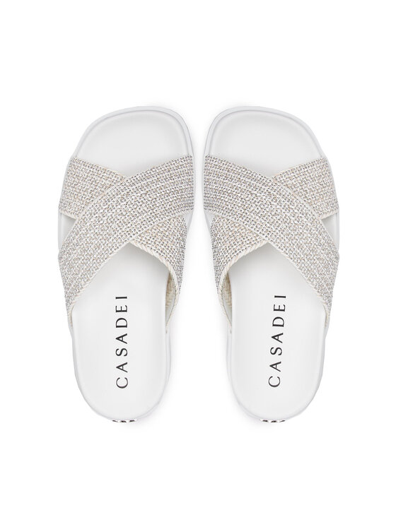 Casadei Шльопанці Casadei 1M813U0301C1759A401 Білий