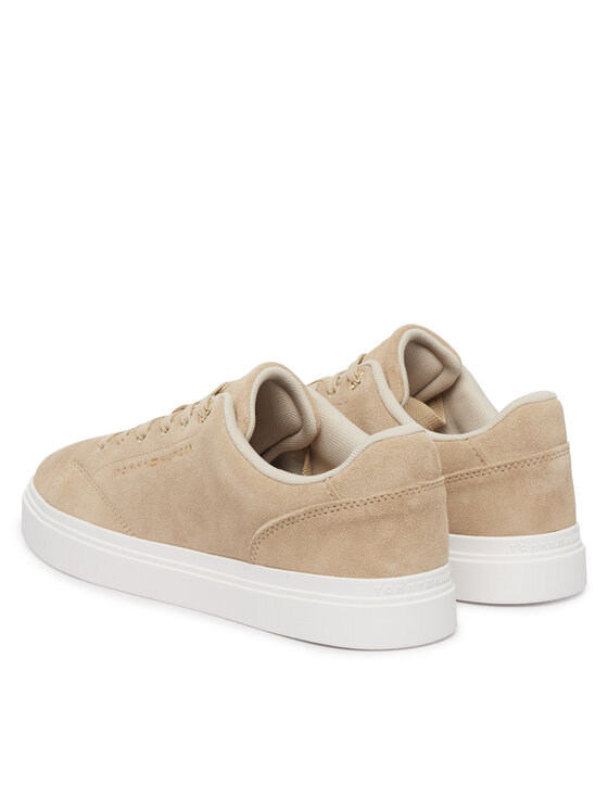 Tommy Hilfiger Sneakers Tommy Hilfiger Th Feminine Cupsole Suede FW0FW09109 Beige