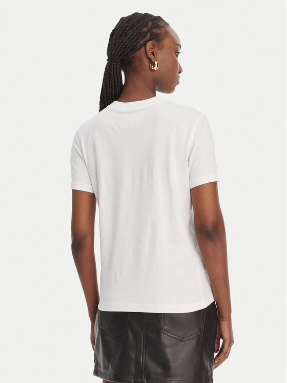 Versace Jeans Couture Versace Jeans Couture Camiseta 80HAHE02 CJ00E Blanco Regular Fit