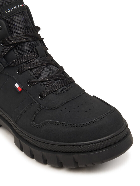 Tommy Hilfiger Ghete Tommy Hilfiger T3X5-35292-0316 S Negru
