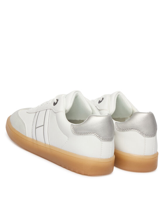 Tommy Hilfiger Сникърси Tommy Hilfiger T3A9-34242-1269X025 S Бял