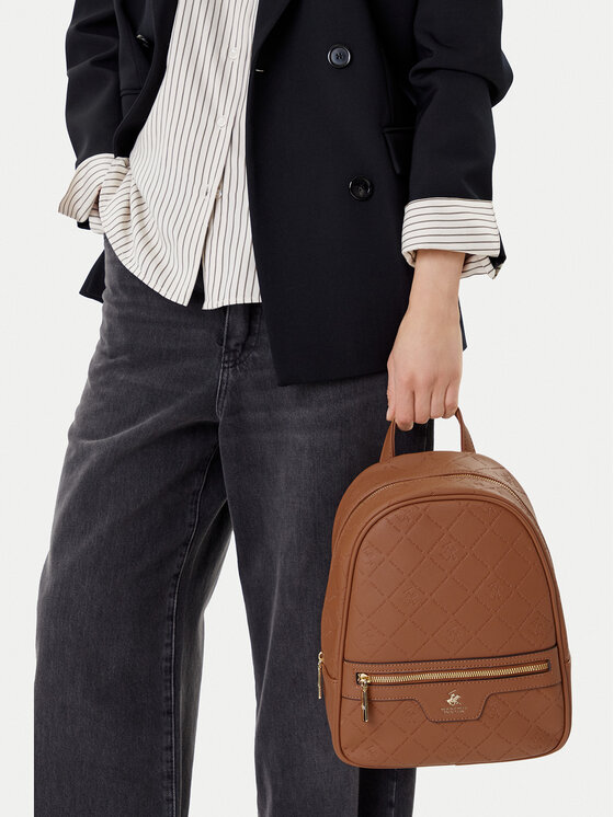 Beverly Hills Polo Club Batoh Beverly Hills Polo Club C-BHPC-H-002-08 Hnědá