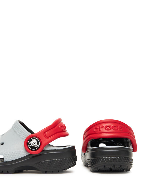 Crocs Παντόφλες Crocs Toddler Retro Sport Classic Clog 211265 Γκρι