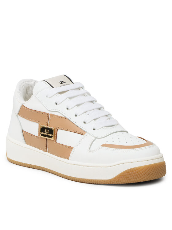 Elisabetta Franchi Sneakersy Elisabetta Franchi SA-61H-31E2-V300 Biela