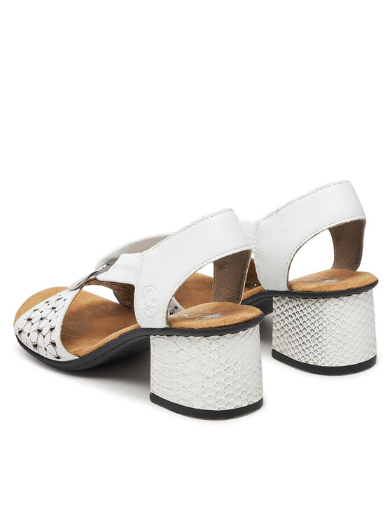 Rieker Sandali Rieker 64677-80 Bela