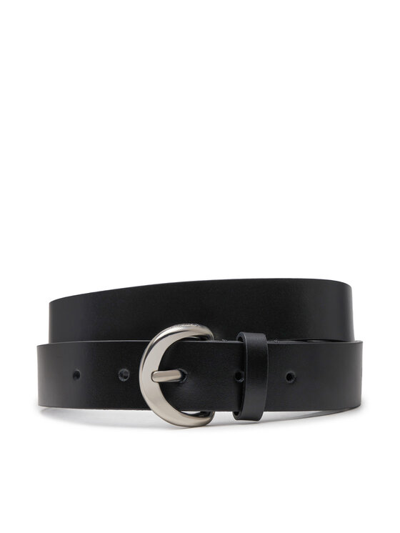 Calvin Klein Jeans Dámsky opasok Calvin Klein Jeans Casual Pin Buckle 30Mm LV04K7008G Čierna