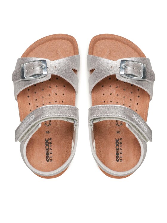 Geox Sandale Geox J Adriel Girl J028MC000BJC1007 M Alb