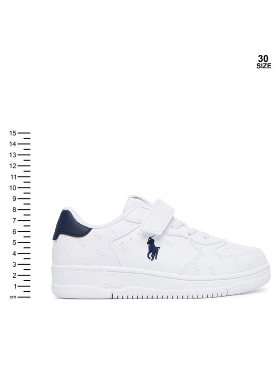 Polo Ralph Lauren Снікерcи Polo Ralph Lauren RL05010101 Білий