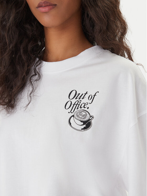HUGO HUGO Camiseta 50560772 Blanco Oversize