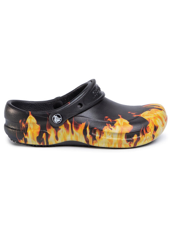 Crocs Шльопанці Crocs Bistro Graphic Clog 204044 Чорний