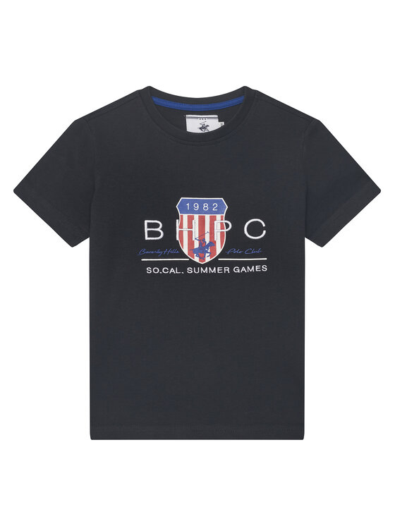 Beverly Hills Polo Club Beverly Hills Polo Club Футболка P-SS26B-TS414011 Cиній Regular Fit