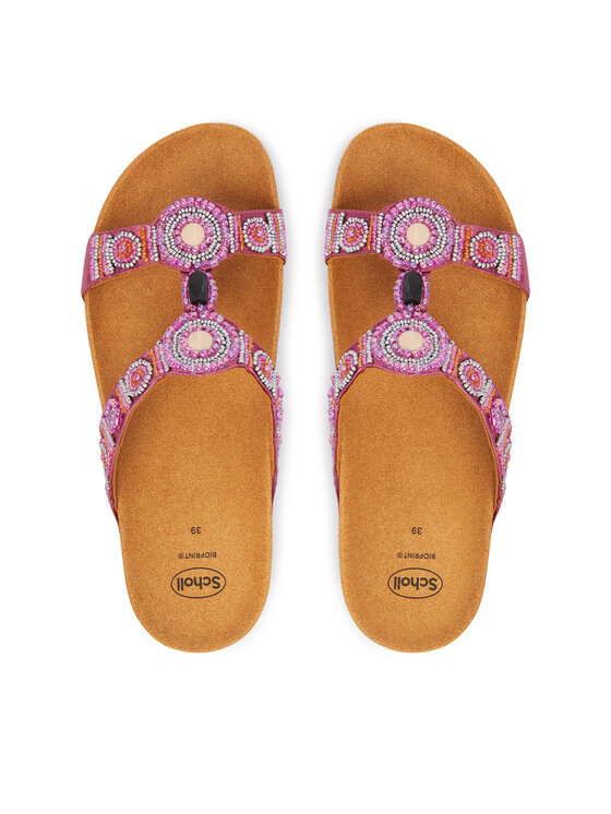 Scholl Шльопанці Scholl New Bogota MF26607 Рожевий