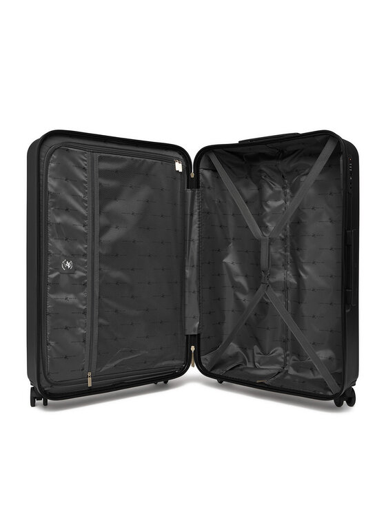 Beverly Hills Polo Club Valiză mare Beverly Hills Polo Club CEO-BHPC-L-003-08-BLACK Negru