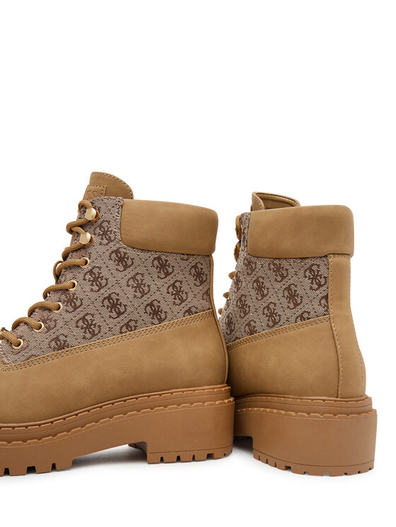 Guess Trapper stila apavi Guess FLTLEA FAL10 Brūns