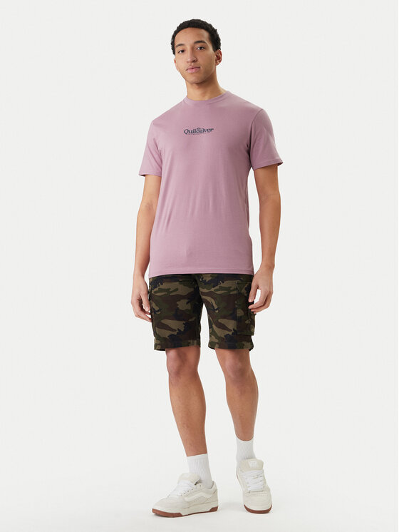 Quiksilver Quiksilver Marškinėliai EQYZT08174 Violetinė Regular Fit