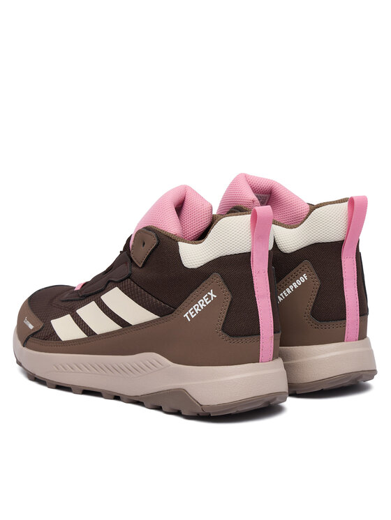 adidas Botas de trekking adidas Terrex Anylander Mid Climaproof Junior Hiking Shoes KJ2665 Marrón