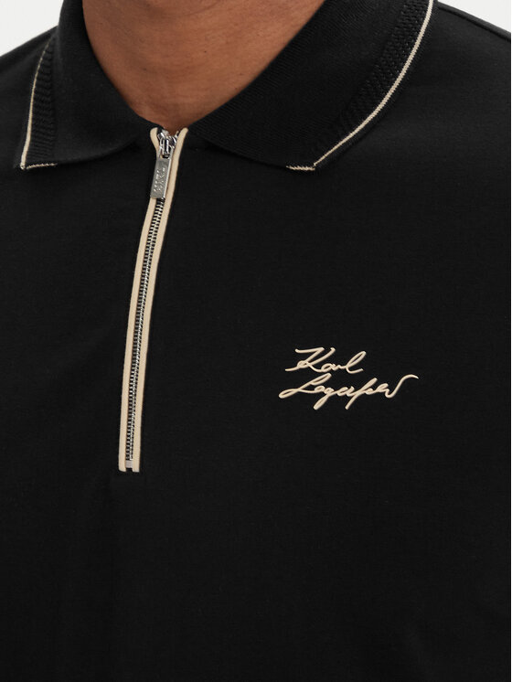 KARL LAGERFELD KARL LAGERFELD Polo 745021 562221 Negro Regular Fit