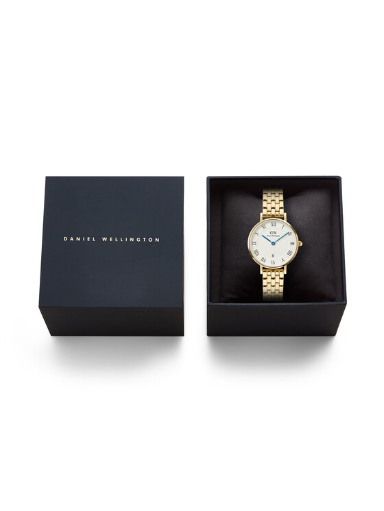 Daniel Wellington Годинник Daniel Wellington Petite Roman Numerals DW00100857 Золотий