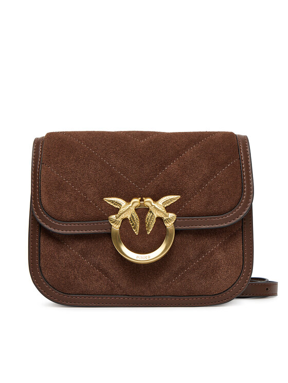 PINKO Τσάντα PINKO Love Box Bag Fl Mini AI 25-26 PLTT 104297 A2JH Καφέ