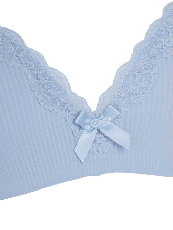 Hunkemöller Hunkemöller Бюстгралтер без кісточок Lola 301081 Блакитний
