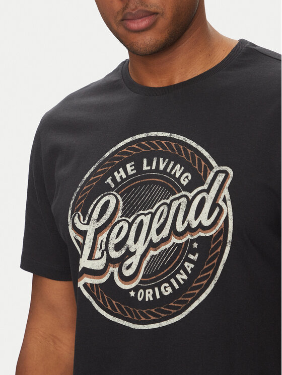 Blend Blend Camiseta 20717760 Negro Regular Fit