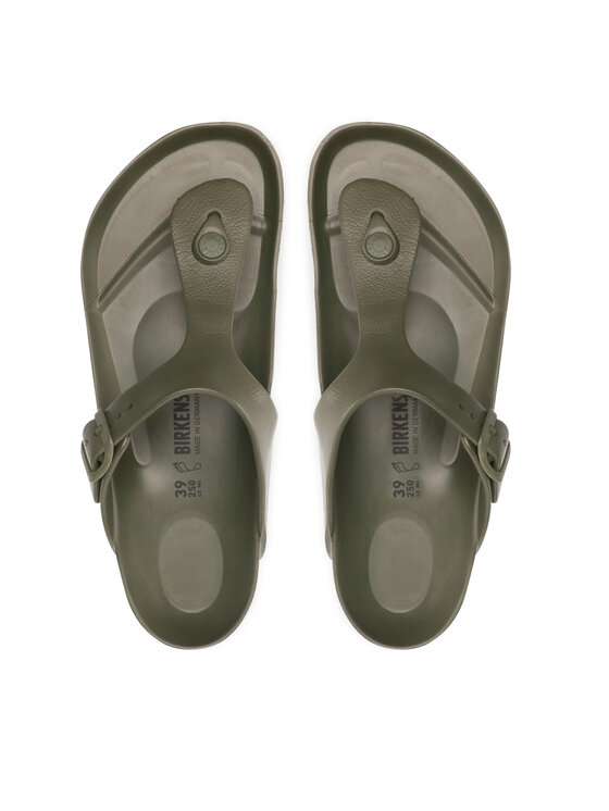 Birkenstock В'єтнамки Birkenstock Gizeh EVA 1019143 Зелений