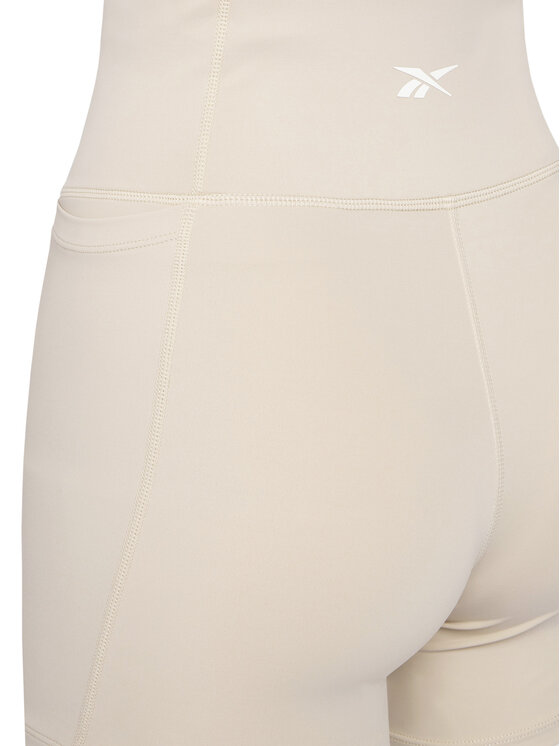 Reebok Reebok Biker shorts Reebok X Ewa Chodakowska RK25314CCW Crema Slim Fit