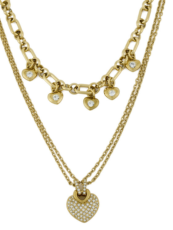Guess Naszyjnik Guess JUBN05 208JW Złoty
