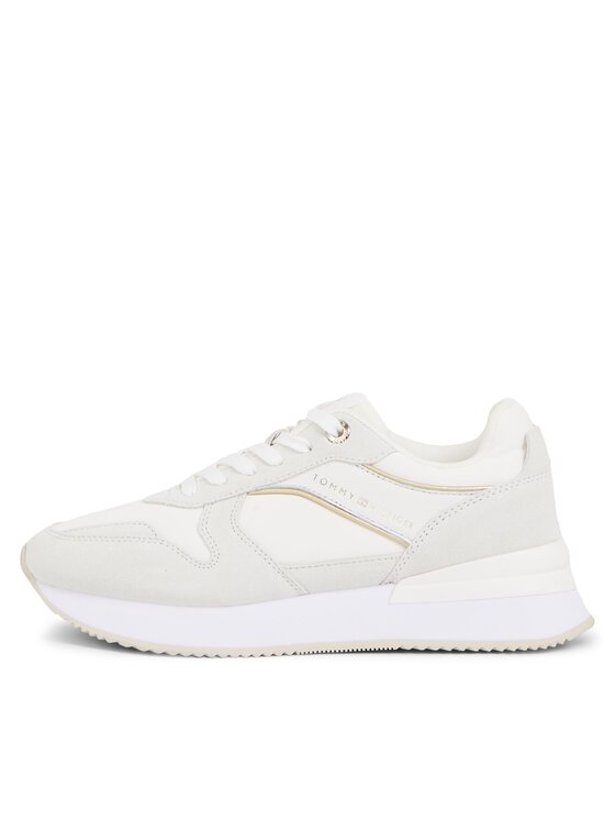Tommy Hilfiger Αθλητικά Tommy Hilfiger Elevated Feminine Runner FW0FW07594 Λευκό