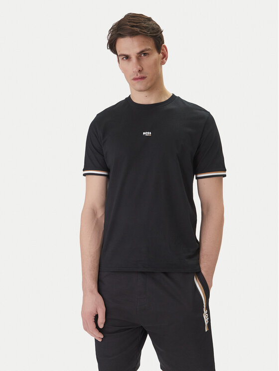 BOSS BOSS Camiseta Iconic 50557198 Negro Regular Fit