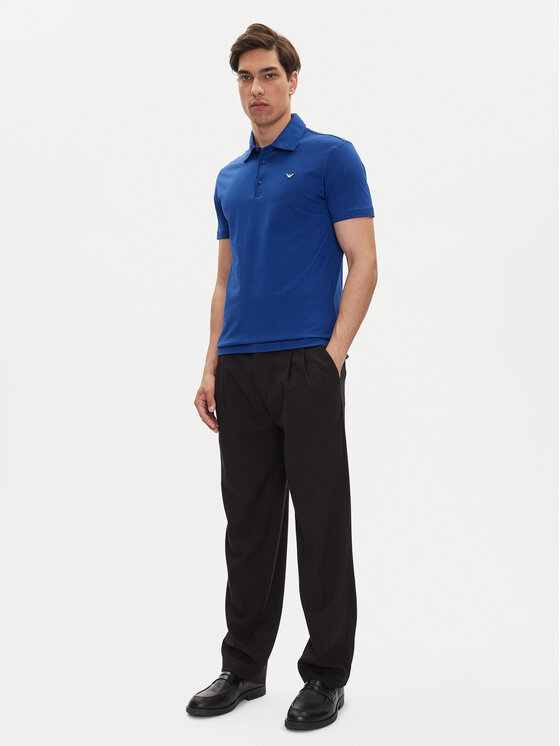 Emporio Armani Emporio Armani Polo majica EM000571 AF12331 UB093 Modra Regular Fit