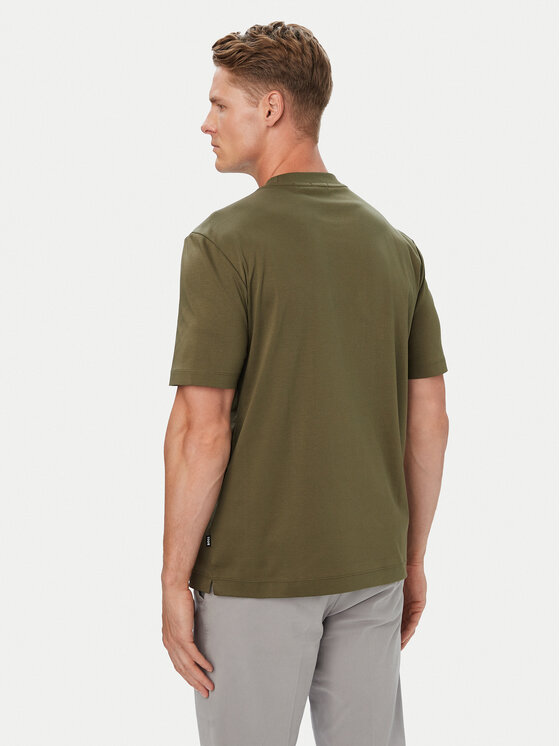 BOSS BOSS Camiseta C-Taut 01 50555844 Verde oscuro Regular Fit