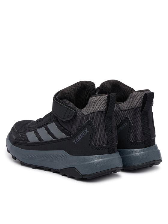 adidas Трекінгові черевики adidas Terrex Anylander Mid Climaproof Children Hiking Shoes KJ2668 Чорний