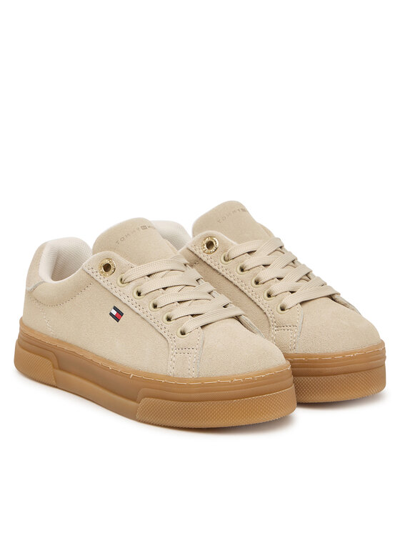 Tommy Hilfiger Sneakersy Tommy Hilfiger Jade T3A9-35098-1429 M Béžová